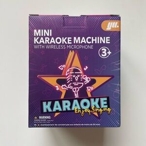 Brand New Mini Portable Bluetooth Karaoke Speaker With Two Microphones